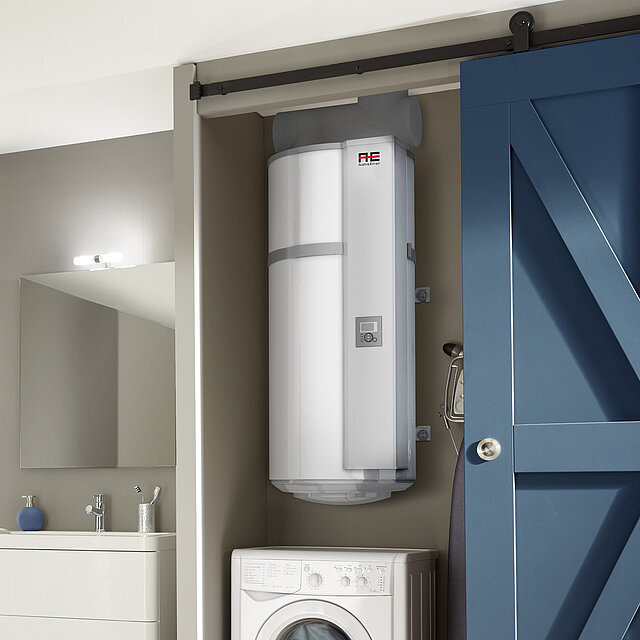 [Translate to Italienisch:] Zu Details der Kategorie Warmwasserbereitung