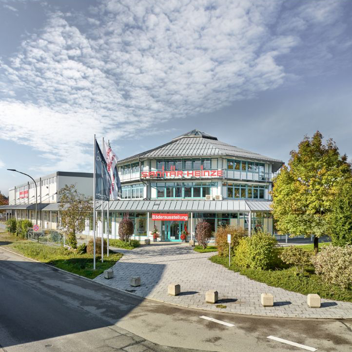 [Translate to Italienisch:] Standortfoto Sanitär-Heinze Holzkirchen